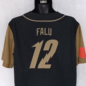 Omaha Storm Chasers Irving Falu Baseball Jersey XL Adult Black